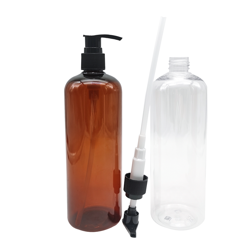 Frasco de loção de gel de banho de xampu