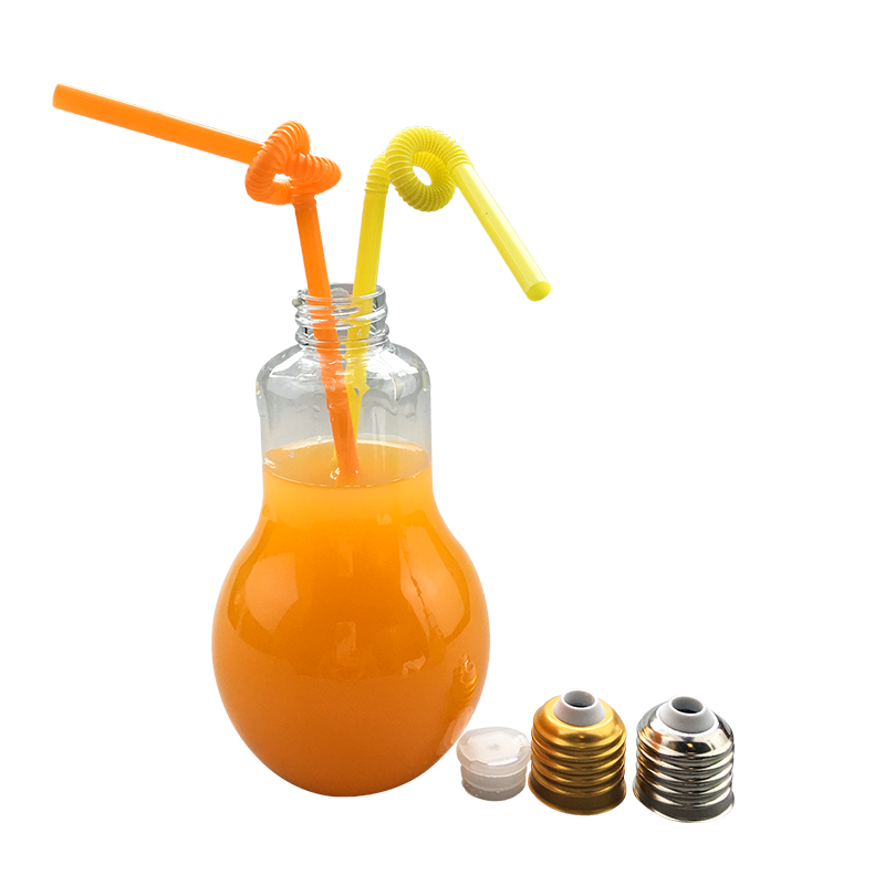 Suco bebida leite chá bulbo garrafa 300ml